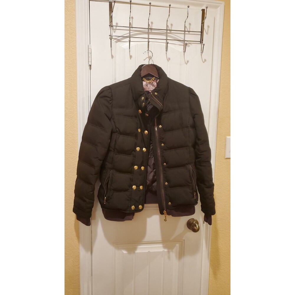Juicy Couture Womens Brown Jacket Size LARGE